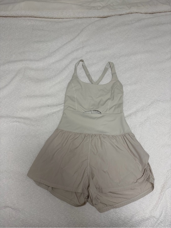 Free People Pants - Women’s Beige Active Romper